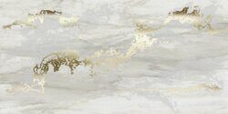 Плитка Decor Solitaire Gold- Grey Lapp/Rett 600x1200 полуполированная