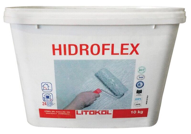 Гидроизоляционный состав Hidroflex 10 кг