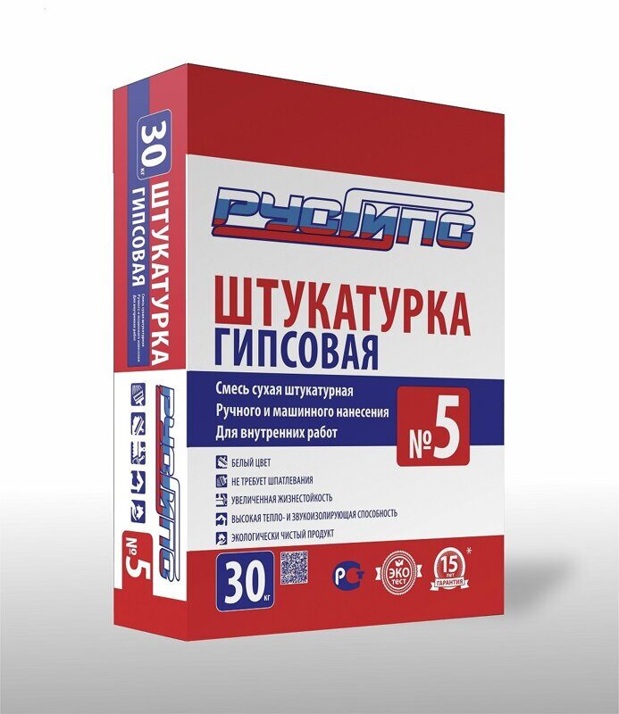 Гипсовая смесь. Штукатурка гипсовая РУСГИПС №5. РУСГИПС 5 штукатурка гипсовая 30. РУСГИПС 5 гипсовая штукатурка 30 кг. Штукатурка гипсовая РУСГИПС машинного нанесения.